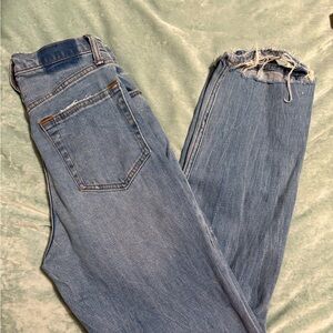 Abercrombie & Fitch Light Blue High Rise Jeans